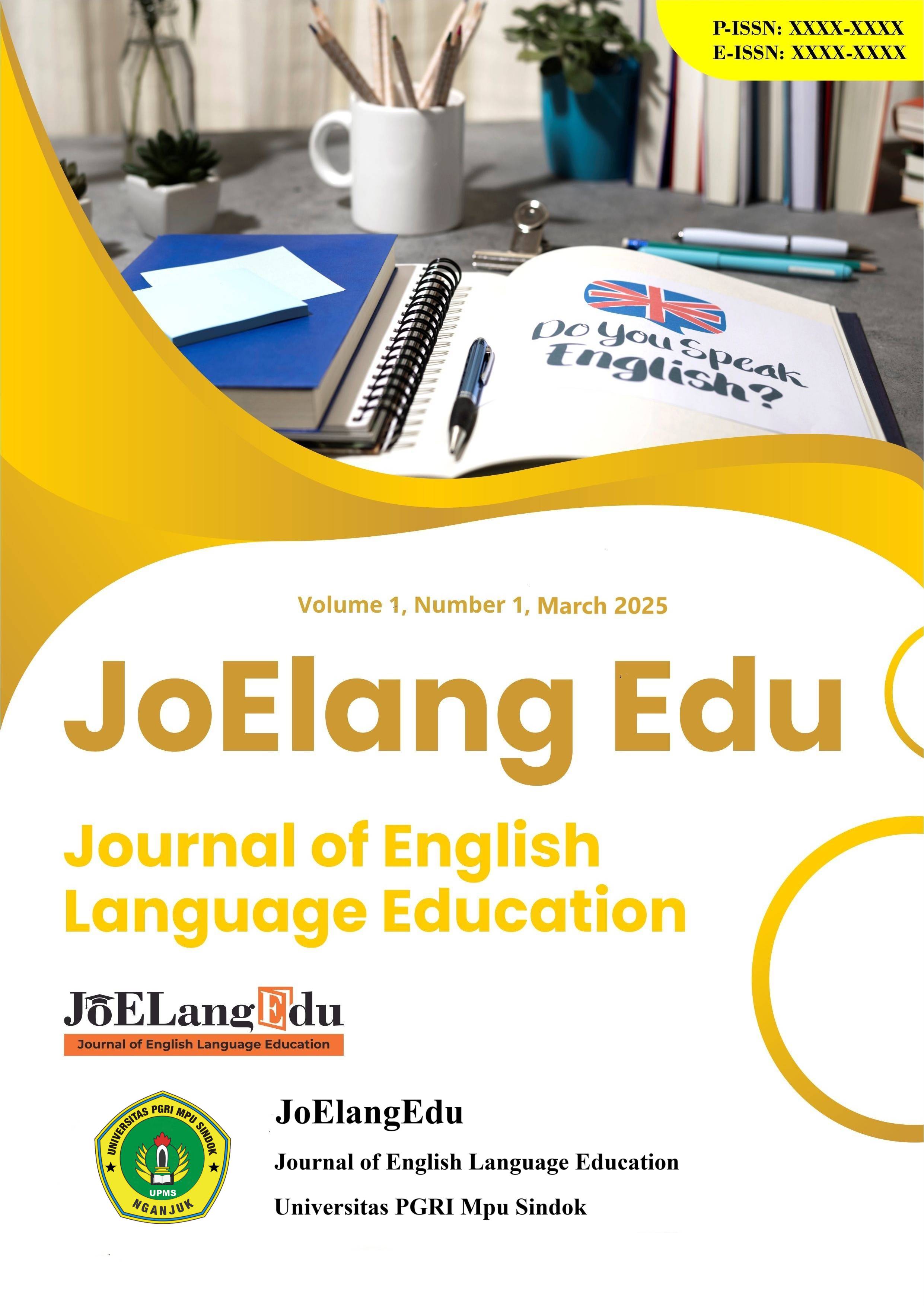 					View Vol. 1 No. 1 (2025): Journal of English Language Education
				